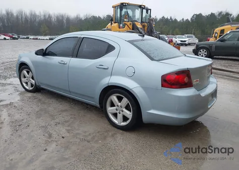 2013 Dodge Avenger Se z USA, uszkodzony, nr VIN 1C3CDZAB6DN636778